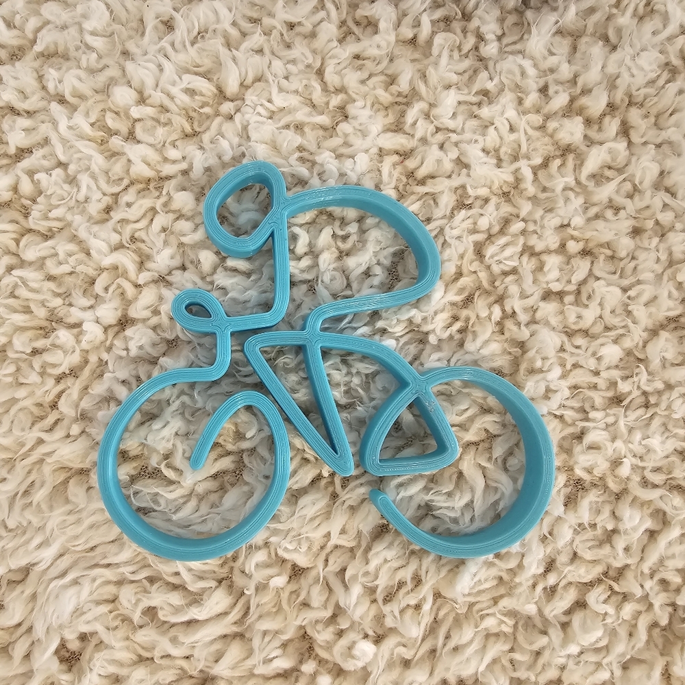 Bike Rider Display Decor Cyclist